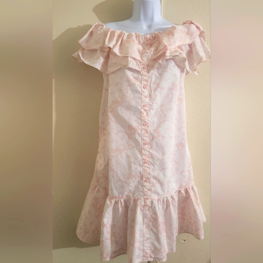 Lisa Marie Fernandez off shoulder midi dress